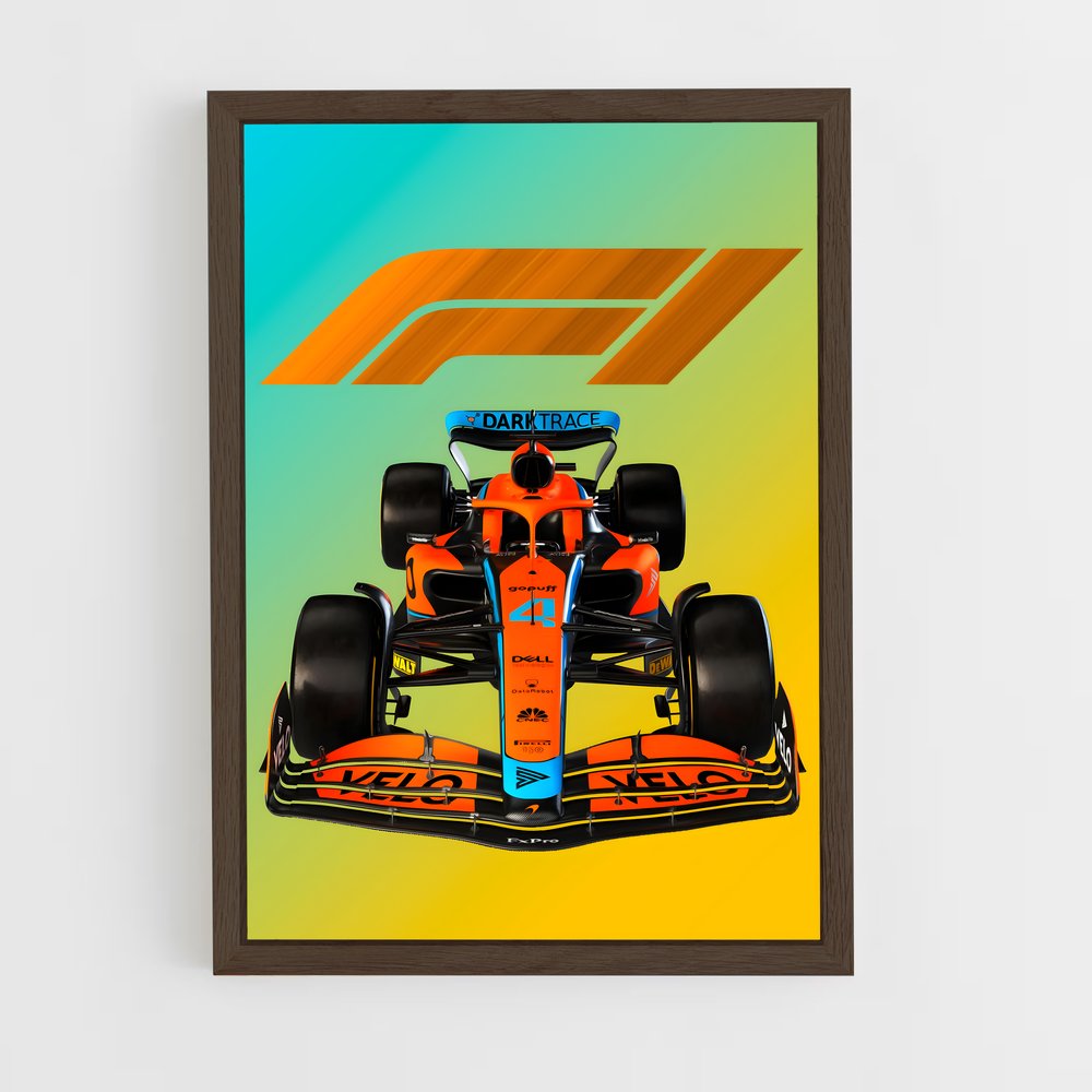 Poster McLaren Legends – affiche Voitures de Formule 1 (vue 5)